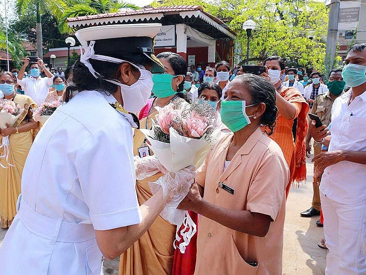 Naval officer medical coronavirus Kochi