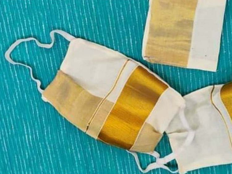 Onam-themed face masks