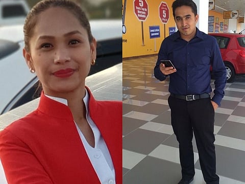 Claire and Fauzan share Dh1 million with one other winner 