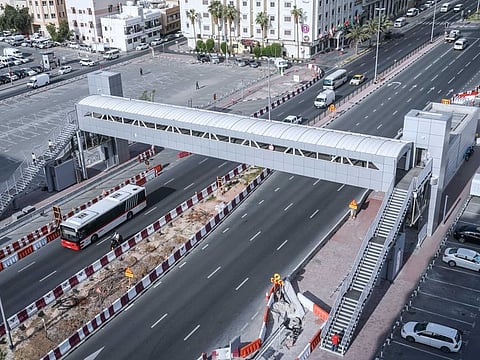 RTA opens a new bridge on the busy Khalid Bin Al Waleed Street in Bur Dubai.