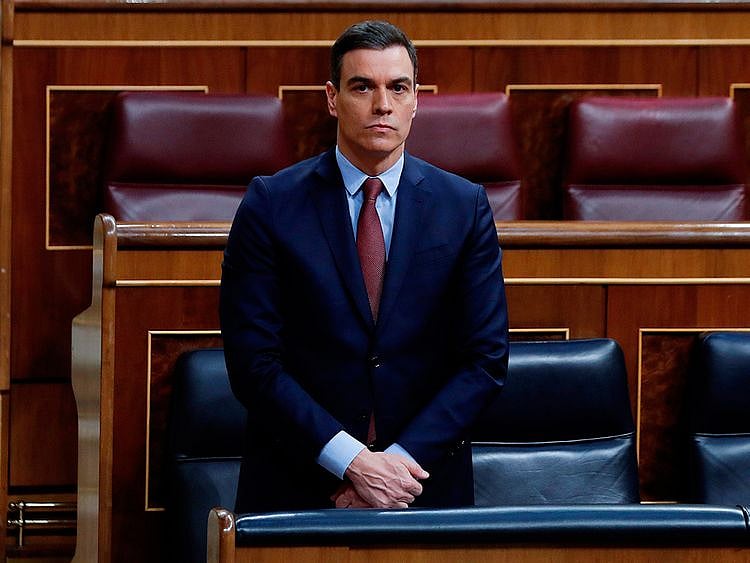 Spain's Prime Minister Pedro Sanchez