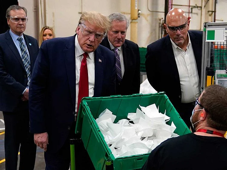 Trump Honeywell mask