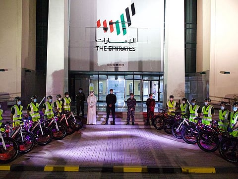 Bicycle police patrols launched in Ras Al Khaimah 