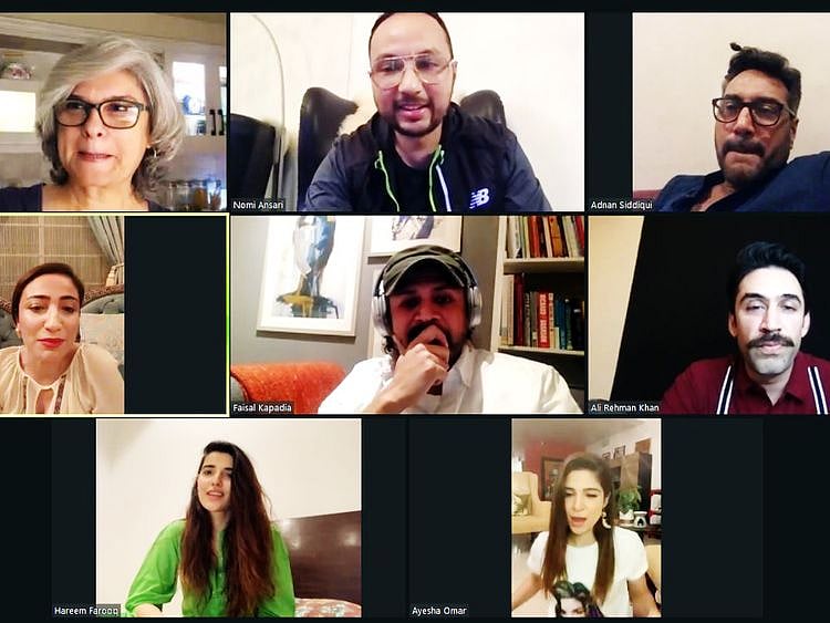 Ali Rehman celebrates his birthday on Zoom with his star  friends-1589181398764
