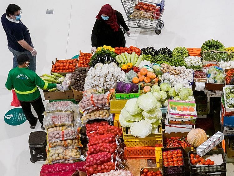 A scene from Dubai Waterfront Market 