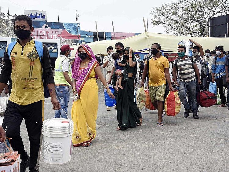 India Bihar migrants Patna Danapur