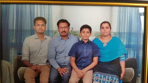 Left to right: Anantha, Sreekumar, Vishnu and Sunitha