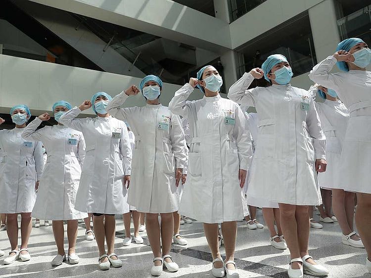 Nurses Wuhan