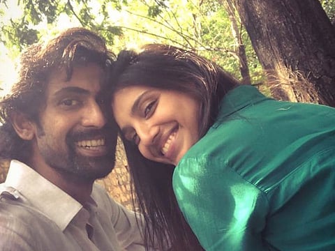 Rana Daggubati with his bride to be