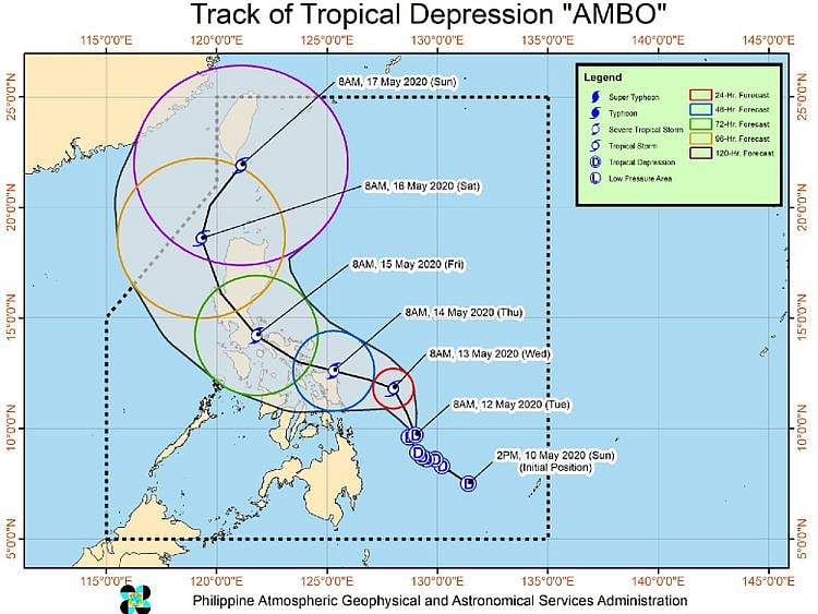 Ambo tropical depression
