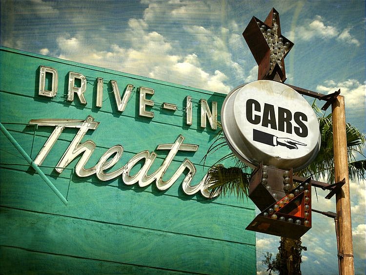 Drive-in theatre
