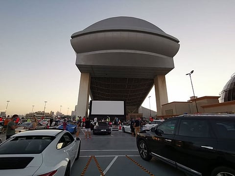  Vox Cinemas is opening up a new drive-in venue at Mall of the Emirates, Dubai 