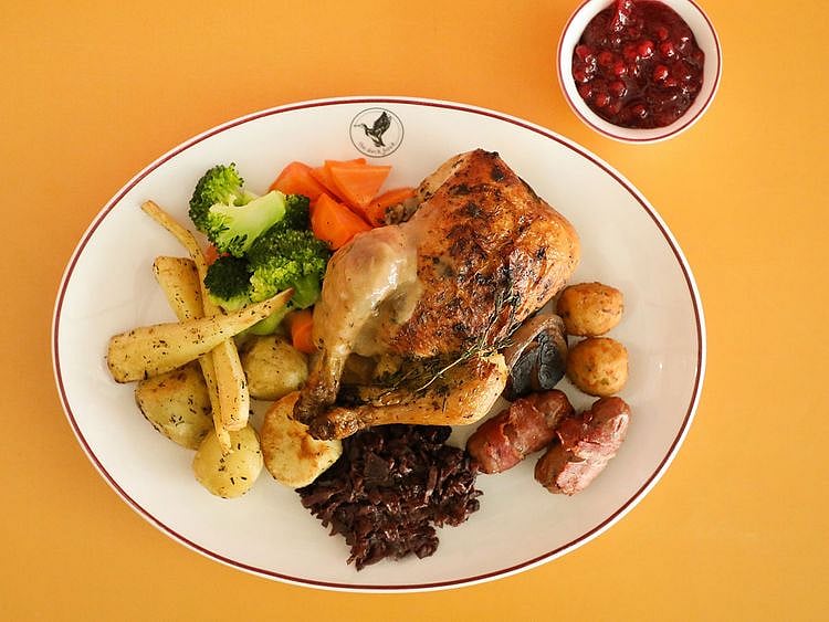 Roast chicken at Duck Hook