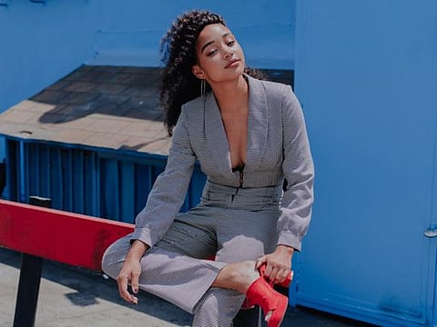 Actress Amandla Stenberg 