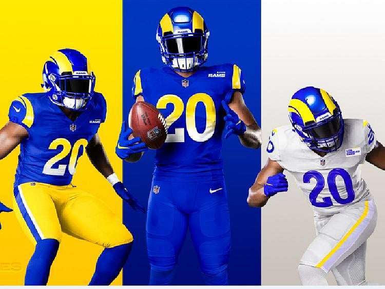 The new LA Rams uniform has not gone down well with fans.