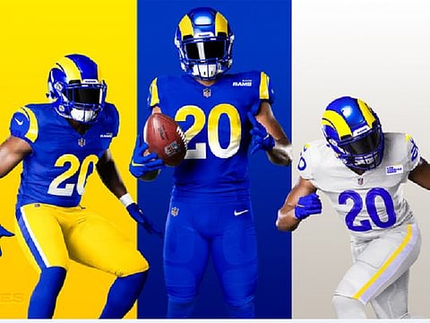 The new LA Rams uniform has not gone down well with fans.
