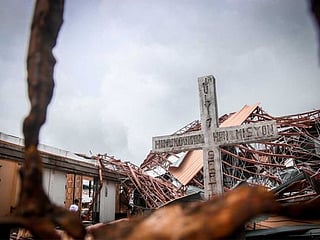 Photos: Typhoon rakes through Philippines, bringing damaging winds, floods