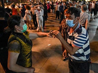 Dancers bring Saturday night fever back to Wuhan as lockdown relaxed