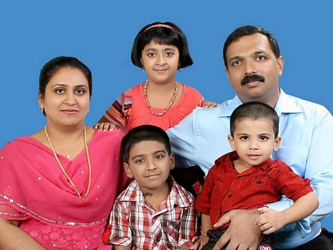 Princy, Samuel and family 