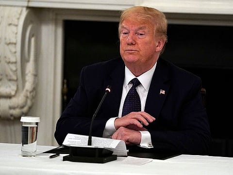 US President Donald Trump.