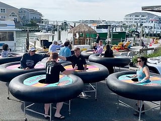 Bouncing back: Restaurant debuts 'bumper tables' amid COVID-19
