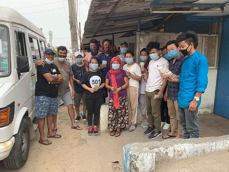 Migrant workers helped