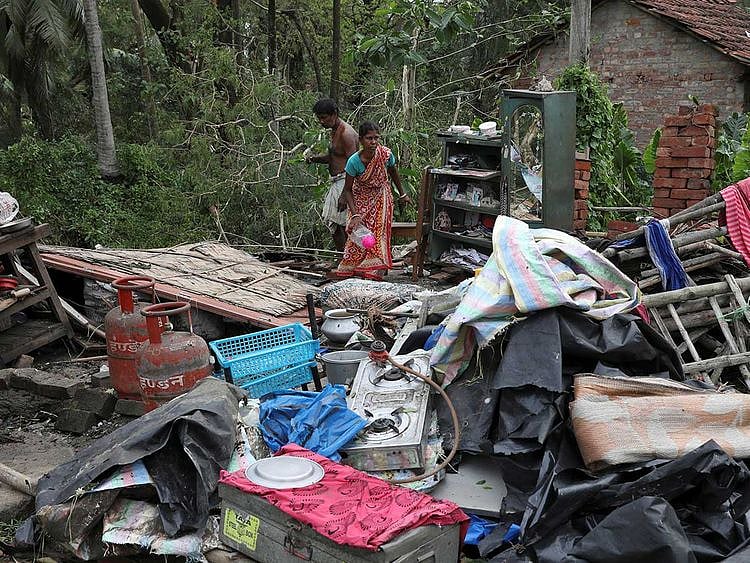 cyclone Amphan Bengal
