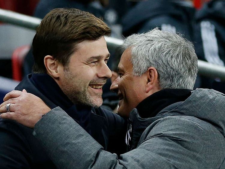 Mauricio Pochettino and Jose Mourinho