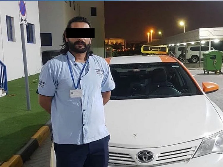 Taxi driver arrested in Sharjah 