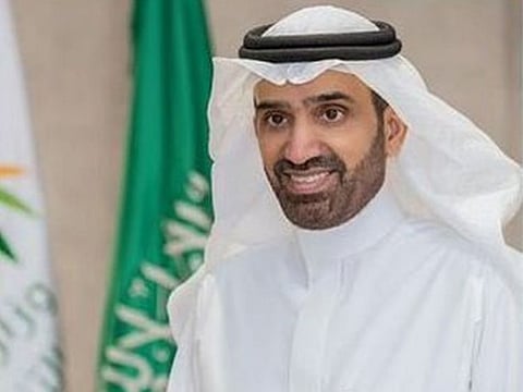 Saudi Arabia's Human Resources Minister Ahmed Al-Rajhi 