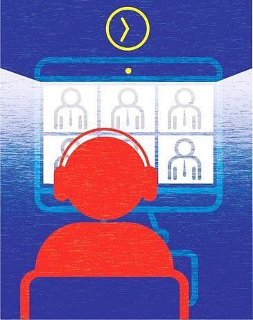 The virtual meetings and all the etiquette required for these can overcome even the best prepared.