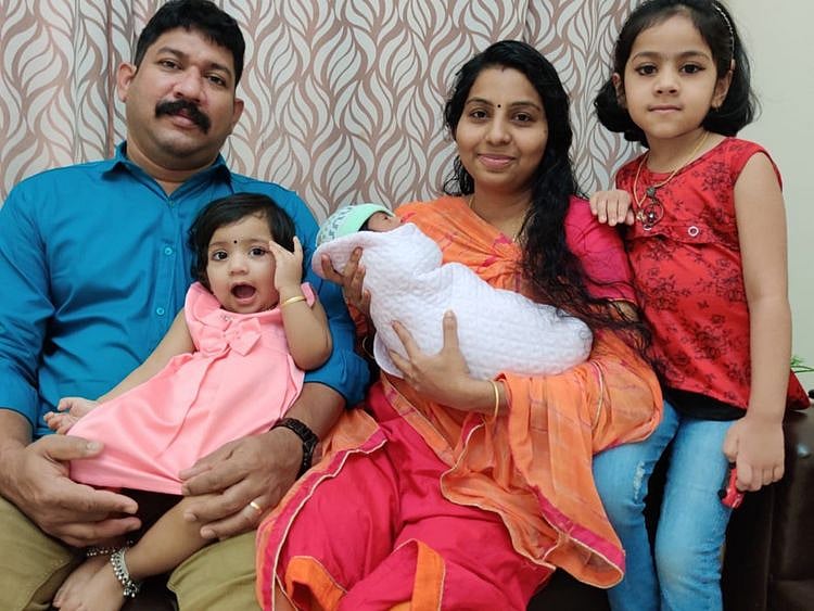 NAT 200529 anshu, abhilash with their three kids-1590742491304