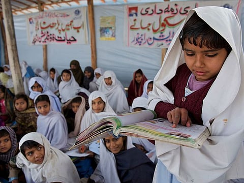 4,364 schools in the interior Sindh are without shelter while 10,516 are operating from a single room.