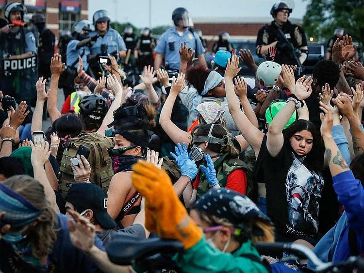 Minneapolis protests George Floyd Antifa