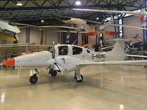 A picture of the plane involved in last year's crash 