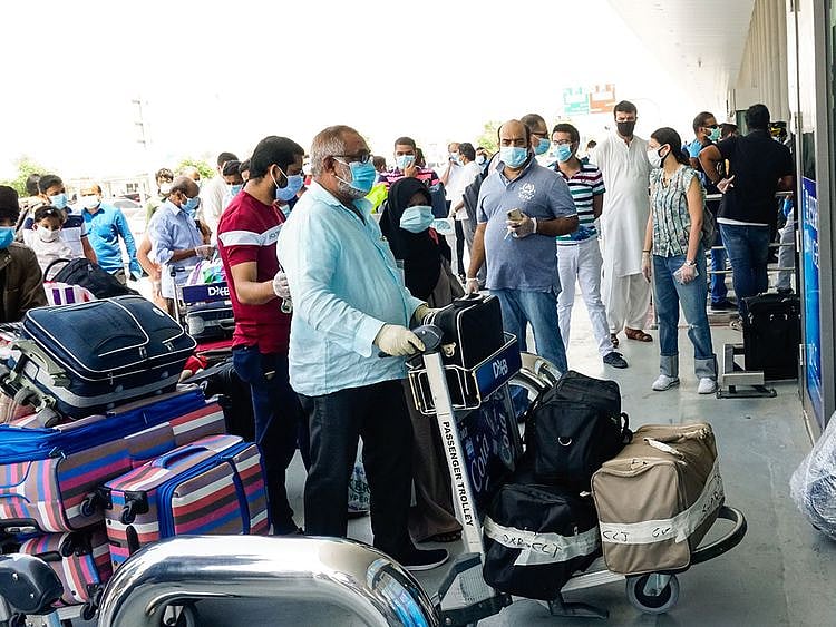 Repatriation flights from UAE to India 
