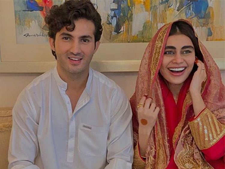 Shahroz Sabzwari and Sadaf Kanwal