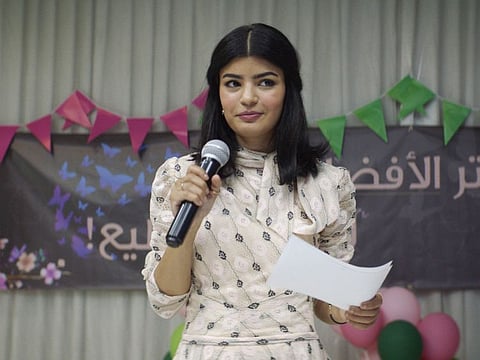 Saudi actress Mila Al Zahrani