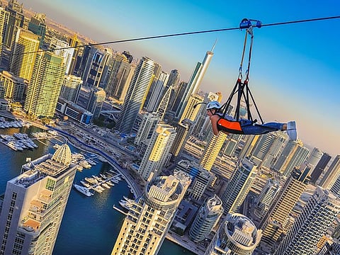 Adventure: XDubai reopens the XLine Dubai Marina with special summer rates