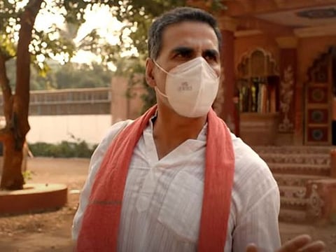 Akshay Kumar in the video