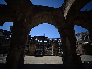 Photos: Italy’s Colosseum welcomes visitors again