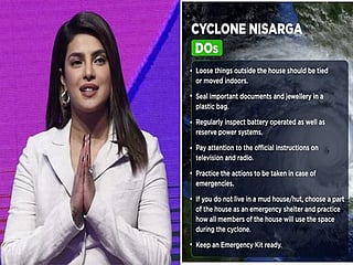 Cyclone Nisarga in Mumbai: Bollywood celebs Priyanka Chopra, Akshay Kumar warn residents