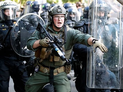 Trump has threatened to use American military against citizens who are protesting against racism and police brutality 