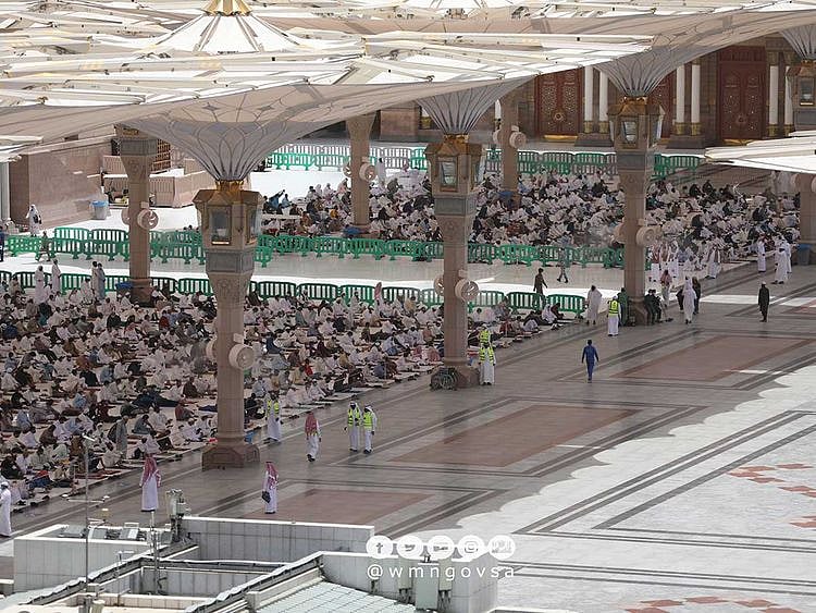 Medina Friday prayers Saudi