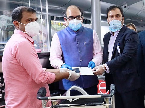 Malabar Gold & Diamonds has chartered a special flight operated by Air Arabia from Sharjah to Calicut, Kerala on June 4, carrying at least 171 staff and their families, including 25 children. 