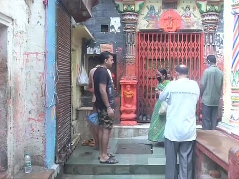 Kaal Bhairav temple in Varanasi.