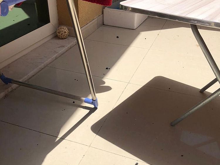 Man arrested for throwing shisha coal onto balconies below in Sharjah 
