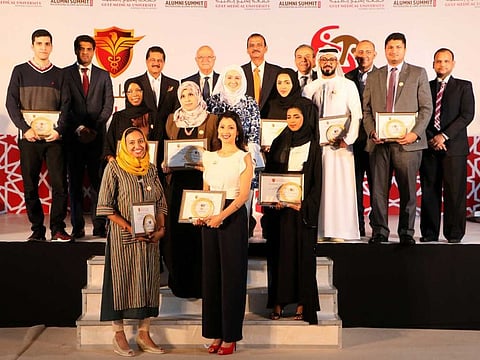 GMU alumni receive appreciation for their achievement during the alumni meet held in February