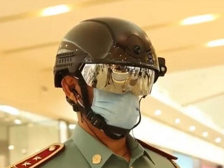 Fujairah Police use smart helments