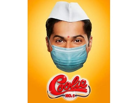 The new and improved 'Coolie No. 1' poster